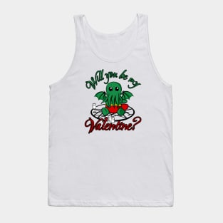 Valentine Cthulhu #9 Tank Top